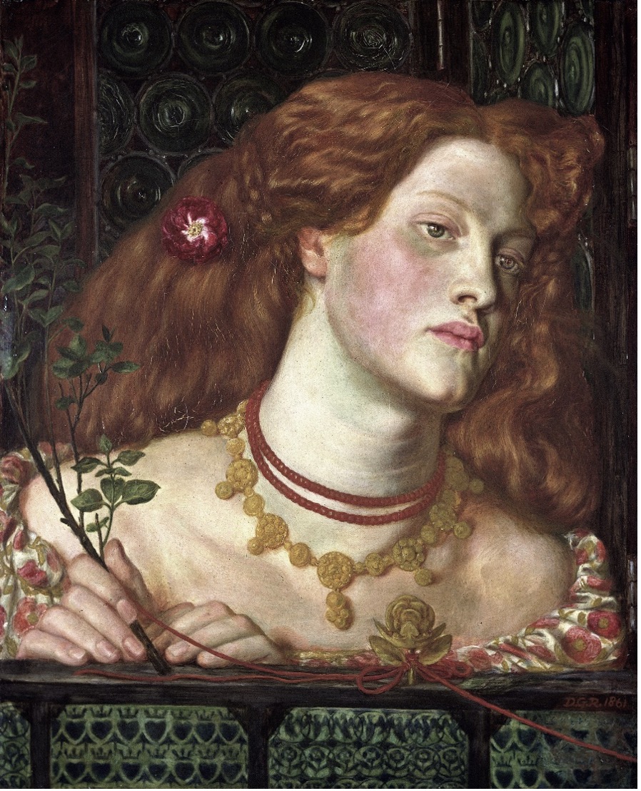 Dante Gabriel Rossetti, Fair Rosamund, 1861