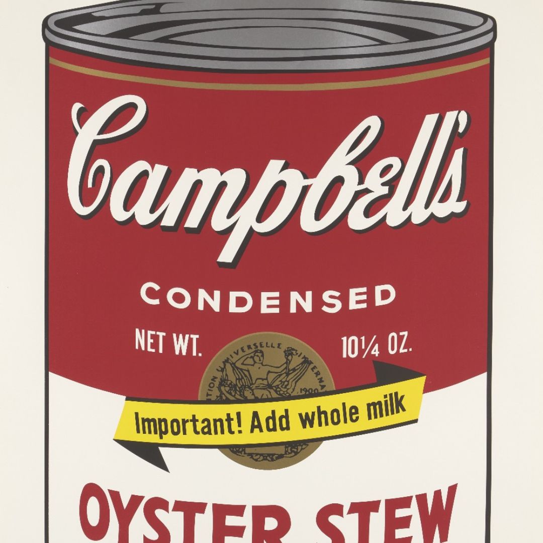 Campbell's Soup Cans II: Oyster Stew 60 - Andy Warhol