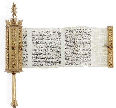 Esther scroll gold 