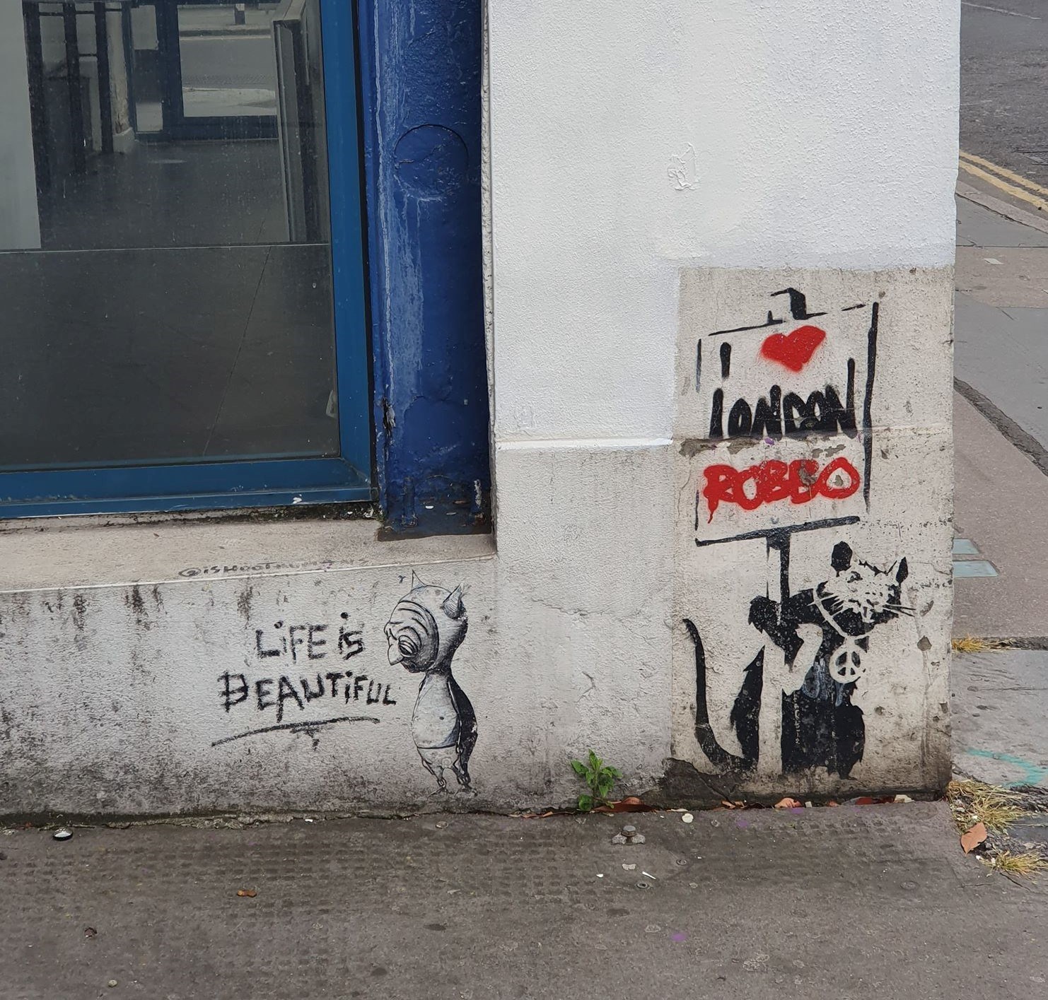 I love robbo banksy 